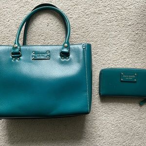 Kate Spade tote and matching wallet!